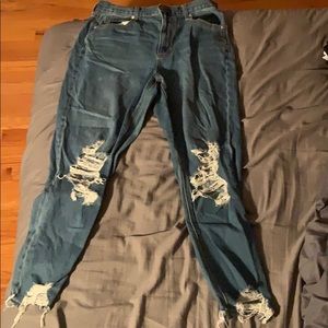 American Eagle mom jeans